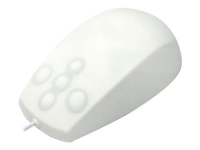 Active Key Medical Medium - Mus - Optisk - 5 Knapper - Kablet - Usb - Hvit