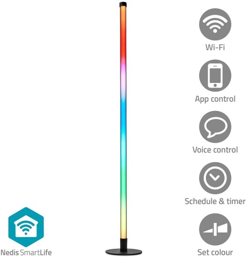 Nedis SmartLife Wi Fi Smart hjørnegulvlampe Nedis SmartLife Wi Fi Smart hjørnegulvlampe