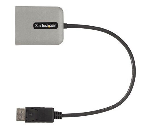 Startech 2-Port Displayport Mst Hub, Dual 4K 60Hz, Dp To 2X Displayport Monitor Adapter, Dp 1.4 Multi-Monitor Video Adapter W/ 1Ft Built-In Cable, Usb Powered, Windows Only - Multi Stream Transport Hub (Mst14dp122dp) - Hub - 1 X Displayport + 1 X Mi