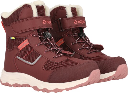 Zig Zag ZigZag Kids' Balful Boot Waterproof V2 Tawny Port 31 Zig Zag ZigZag Kids' Balful Boot Waterproof V2 Tawny Port 31