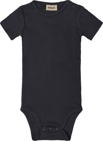 Wheat Rib Body S/S Timo Navy 80