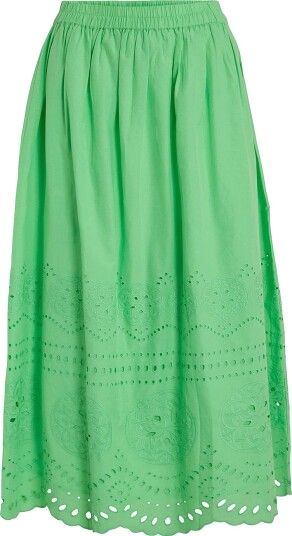 Vila - Skjørt viMette HW Midi Skirt - Grønn