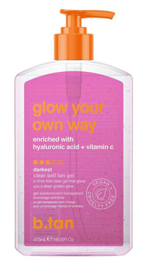 B.Tan Glow Your Own Way Clear Self Tan Gel 473ml B.Tan Glow Your Own Way Clear Self Tan Gel 473ml