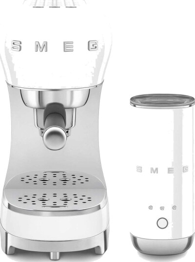 Espresso Machine With Milk Frother White