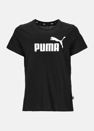 Puma Ess Logo Tee Puma Black Xs T-Shirts