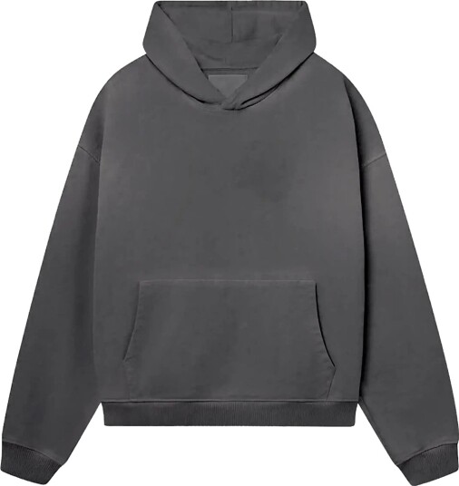 Jack & Jones Jcotrace Washed Sweat Hood Smu Grey S