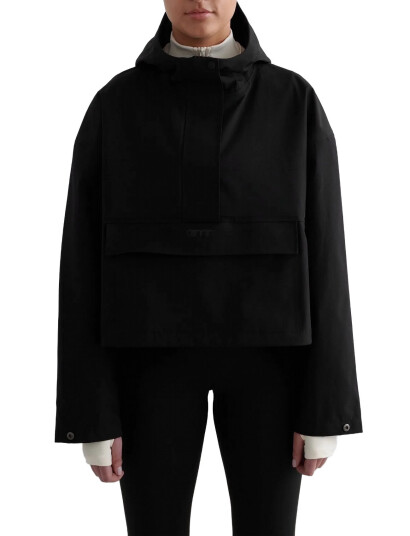 aim´n Cropped Waterproof Anorak - Black - S aim´n Cropped Waterproof Anorak - Black - S