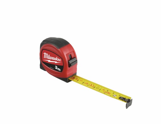 Milwaukee slimline målebånd 3m Milwaukee slimline målebånd 3m