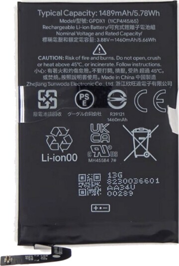 Google Pixel Fold Batteri - 1489mAh