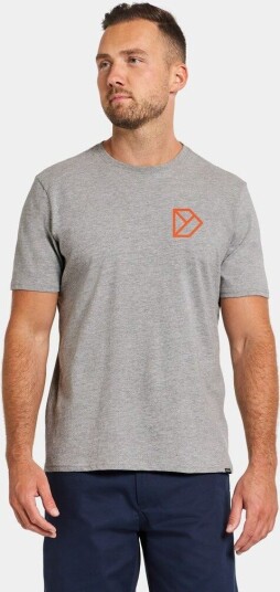 Didriksons Harald T shirt See You Outside Grey melange