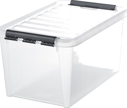 Smartstore Oppbevaringsboks classic 45 med lokk b: 39cm l: 39cm h: 31cm transparent Smartstore Oppbevaringsboks classic 45 med lokk b: 39cm l: 39cm h: 31cm transparent