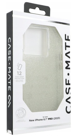 Case-Mate Case Mate Sheer Crystal Case, Champagne Gold - Iphone 15 Pro