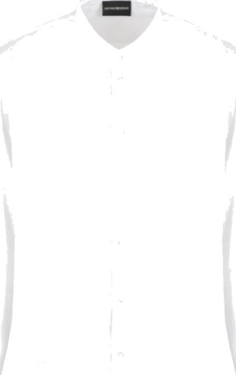 Emporio Armani Herre Skjorter Hvit M,