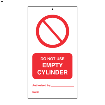 Jo Safety Do not empty cylinder (pk. a' 10 stk.) IMO Tie Tags 125068KE Jo Safety Do not empty cylinder (pk. a' 10 stk.) IMO Tie Tags 125068KE