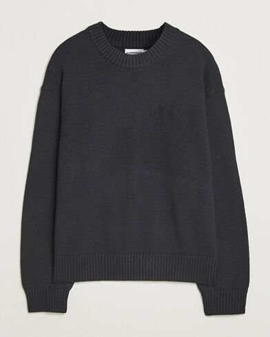 J.Lindeberg Eddy Wool/Cotton Knitted Sweater Black