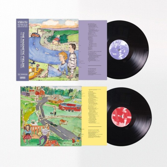 The Magnetic Fields The Wayward Bus / Distant Plastic Trees LP/Vinyl The Magnetic Fields The Wayward Bus / Distant Plastic Trees LP/Vinyl