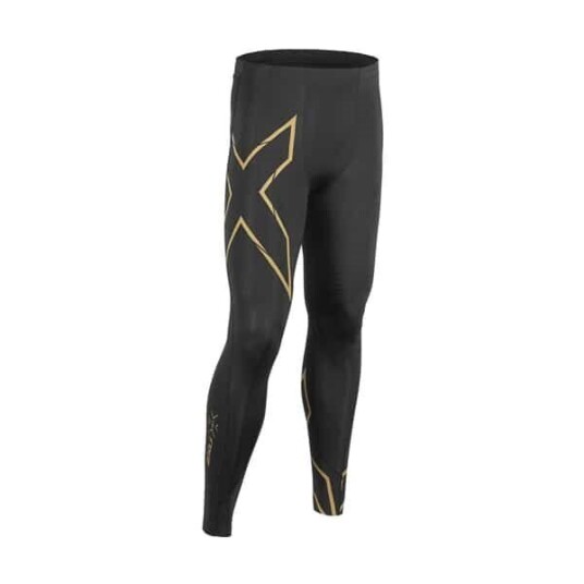 2XU Mcs Run Compression Tights Men Black/Gold Reflective XXL