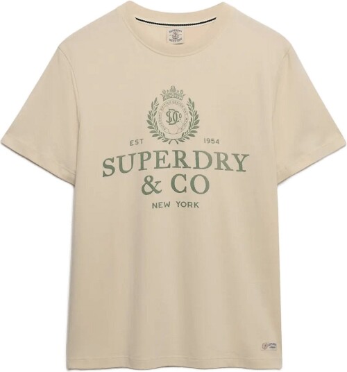Superdry 1954 Company Relaxed Tee Beige L