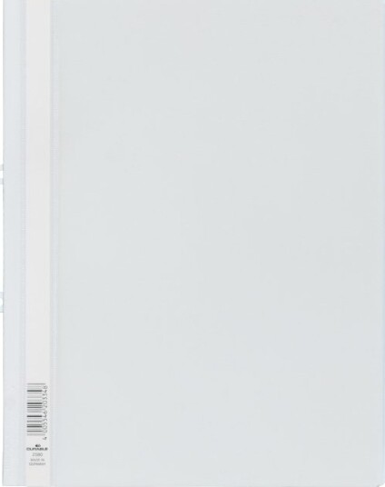 Durable 2580 02 Gjennomsiktig Hvit Pvc A4