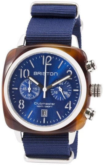 Briston Herreklokke 15140.SA.T.9.NNB Classic Blå/Tekstil