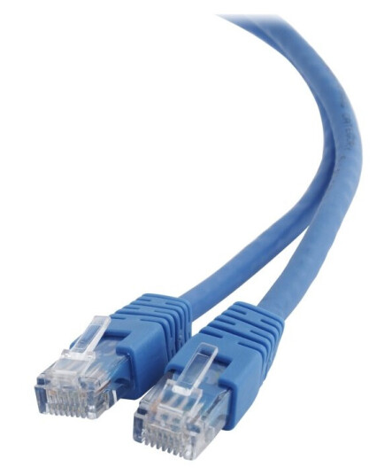 Cablexpert Koblingskabel Rj-45 Hann Til Rj-45 Hann 25 Cm Utp Cat 6 Flertrådet Formstøpt Blå