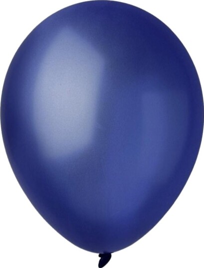 Decomex Metallic Ballonger Midnight Blue 100 Stk
