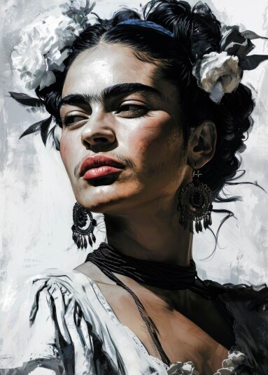 Plakat Frida Kahlo Portrett