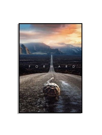 Fremover Reise Inspirerende Plakat