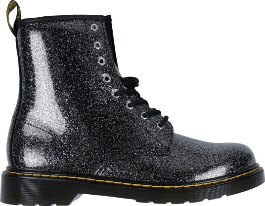 Dr. Martens Støvler 1460 Y Tåke Glitter Black/Sølv Dr. Martens 38 Støvler Svart