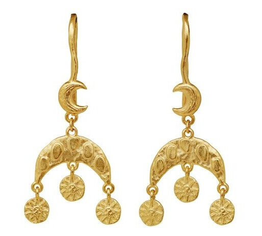 Maanesten Zia Earrings Forgylt Sølv Sterling 925 Maanesten Zia Earrings Forgylt Sølv Sterling 925