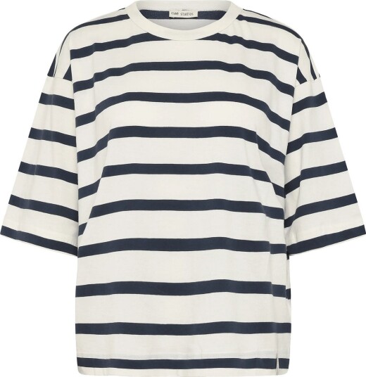 Esme Studios | Essigne Boxy T Shirt Stripe Gots | S