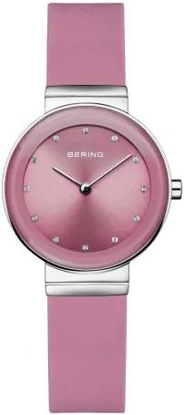 Bering Dameklokke 10129 909 Classic Rosa/Gummi Ø35 mm
