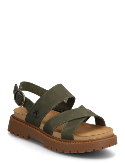 Timberland Clairemont Way Backstrap Sandal Dark Green Nubuck Khaki green 40