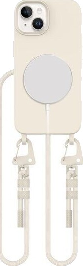 Tech Protect MagNecklace MagSafe Case for iPhone 14 Beige