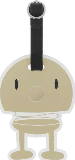 Hoptimist Hoptimist Bag Tag Latte   Beige   10X 8X 0.7CM x 10