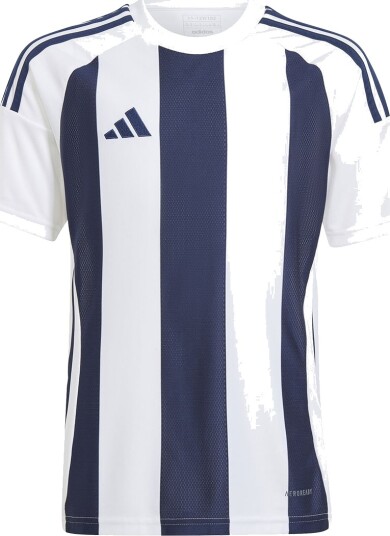 Adidas Performance T skjorte Striped 24 Tenabl/White/White Adidas Performance 8 år (128) T skjorte Blå Hvit