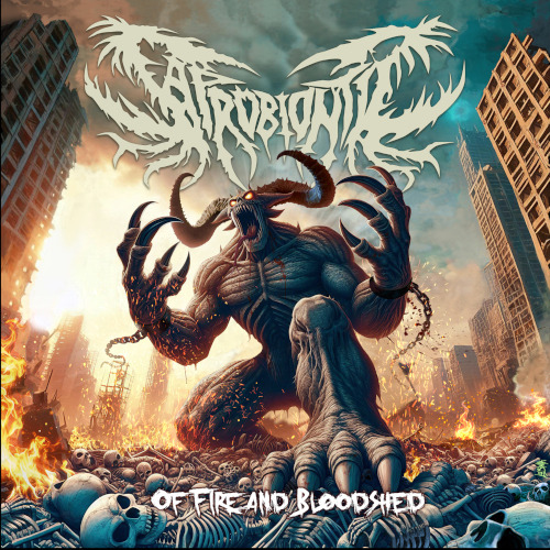 Saprobiontic Of Fire and Bloodshed CD