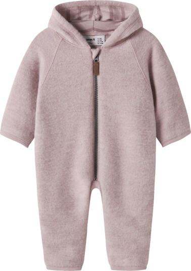 Name It Nbfwmino Wool Bru Suit W/Lining Purple 68