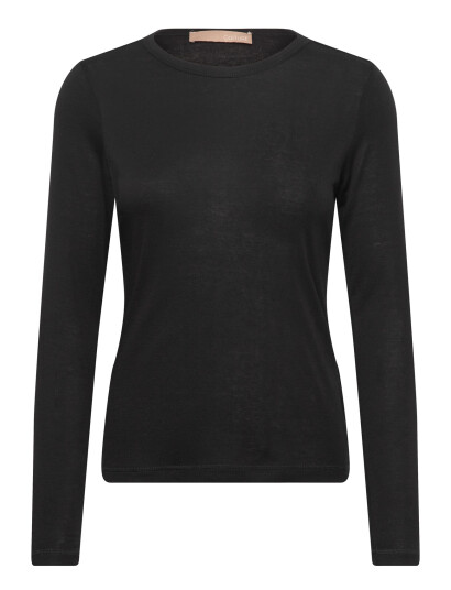 Culture Cualthea Wool Ls On Tshirt   Black   XS