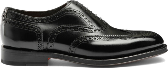 Santoni Herre Sko Svart 46 EU,