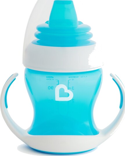 Munchkin Gentle Tutekopp med Håndtak Blå Munchkin Gentle Tutekopp med Håndtak Blå