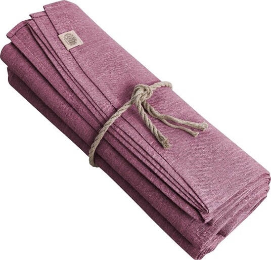 Lovely Linen Duk Classic i manglet lin Lilla Lovely Linen Duk Classic i manglet lin Lilla