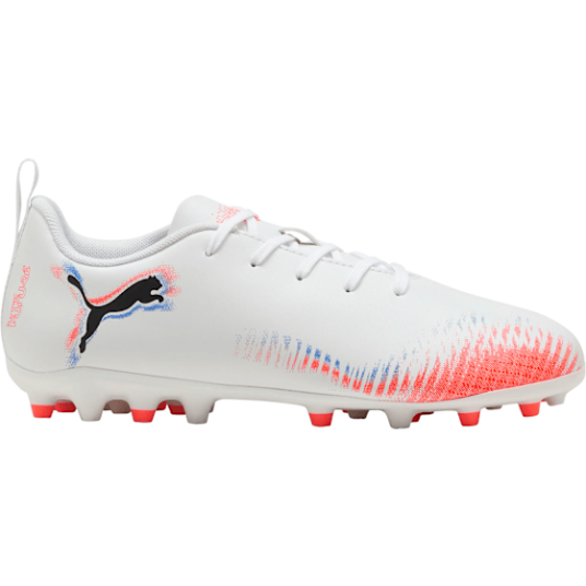 Puma Future 8 Play MG Junior Puma White/Puma Black/Glowing Red 38.5