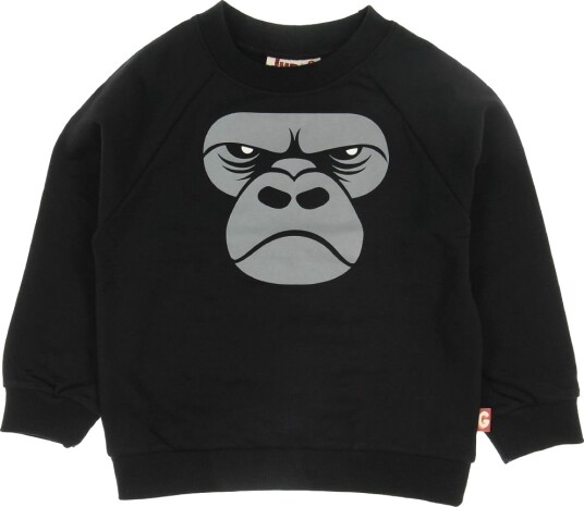 DYR Collegegenser DYRNel Black Zoomgorilla DYR 6 år 116 Collegegenser Svart