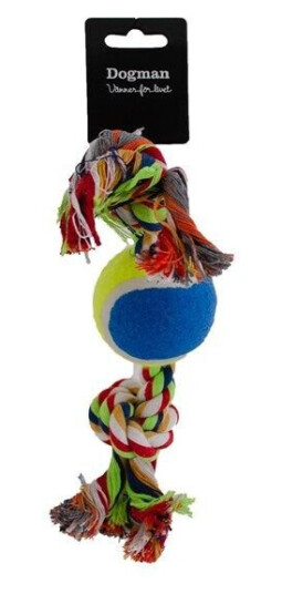 Dogman Tauleke Med Tennisball 30 cm Dogman Tauleke Med Tennisball 30 cm