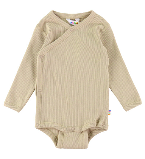 Joha Omslagsbody I/e Rib Beige Joha 50 Langermet Body