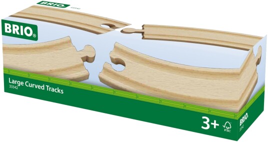 Brio World Large Curved Track for Railway