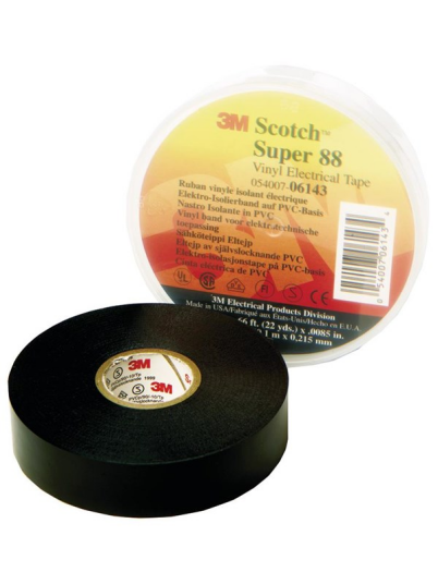 3M 80610139521 1 stykker Svart 600 V 6 m 19 mm 0,22 mm 3M 80610139521 1 stykker Svart 600 V 6 m 19 mm 0,22 mm