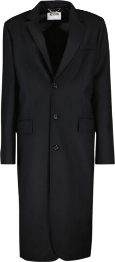 Moschino Dame Frakker Svart M, Moschino Dame Frakker Svart M,