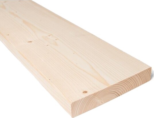 Bergene Holm Konstruksjonsvirke ubehandlet gran 36x198x5100 mm c24